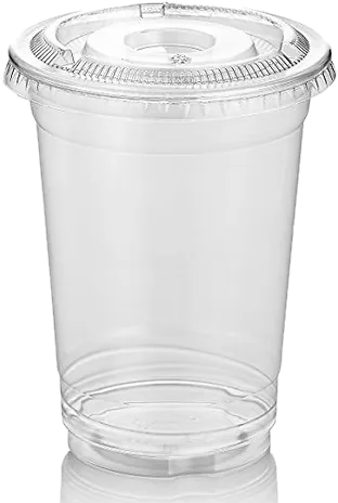 PET cup Flat lid