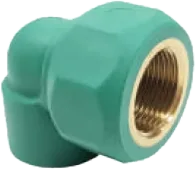 Q-Therm Brass threaded elbow