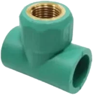 Q-Therm Brass threaded tee