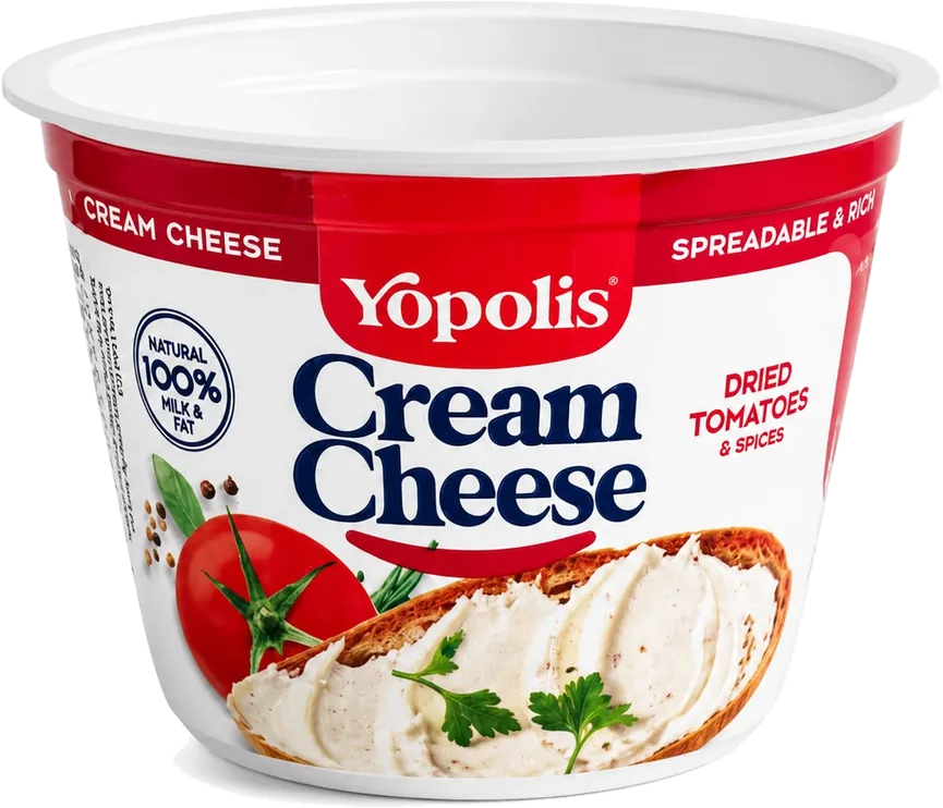 Yopolis Cream Cheese sun-dried tomato